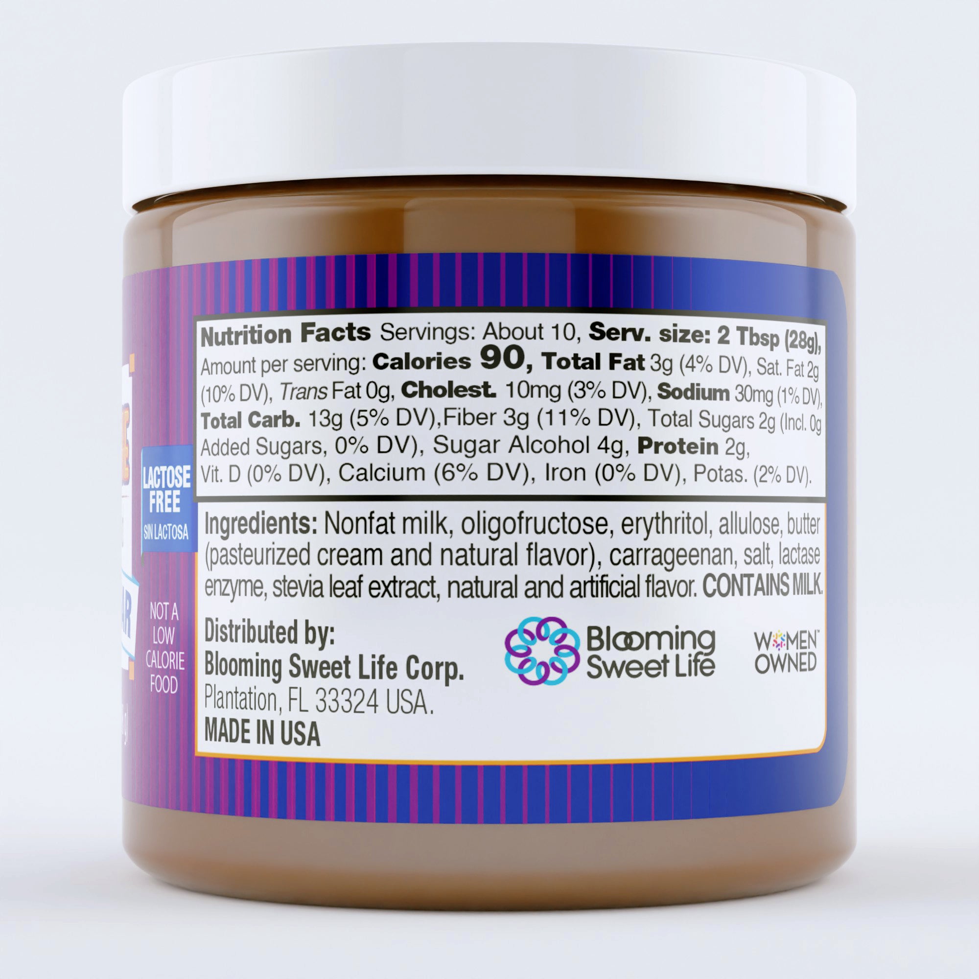 DairySky Dulce de Leche  10.5 Oz. - No Added Sugar Milk Caramel Spread 